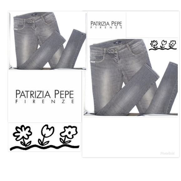 black ripped jeans size 44